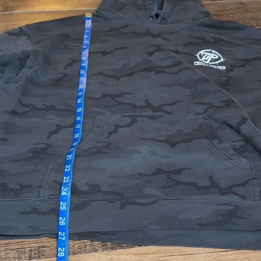 Howitzer Point 1 Tactics Grey Camo Hoodie Size XL